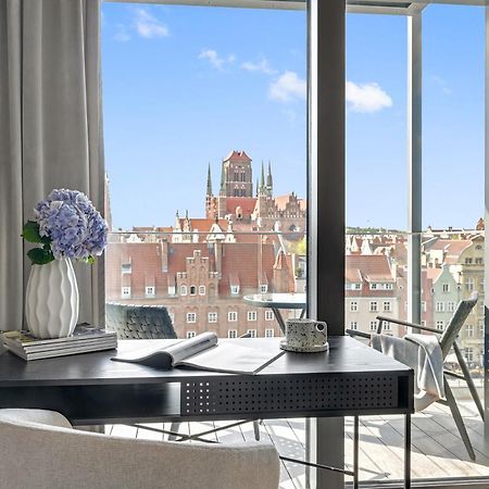 Deo Plaza Riverside & Radisson Spa By Downtown Apartments Gdańsk Eksteriør billede
