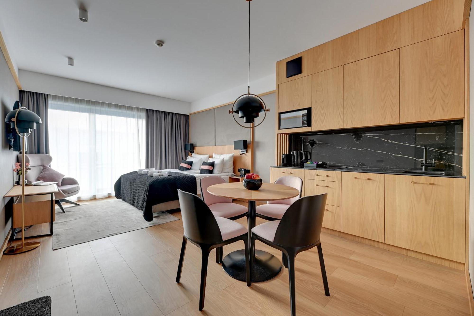 Deo Plaza Riverside & Radisson Spa By Downtown Apartments Gdańsk Eksteriør billede