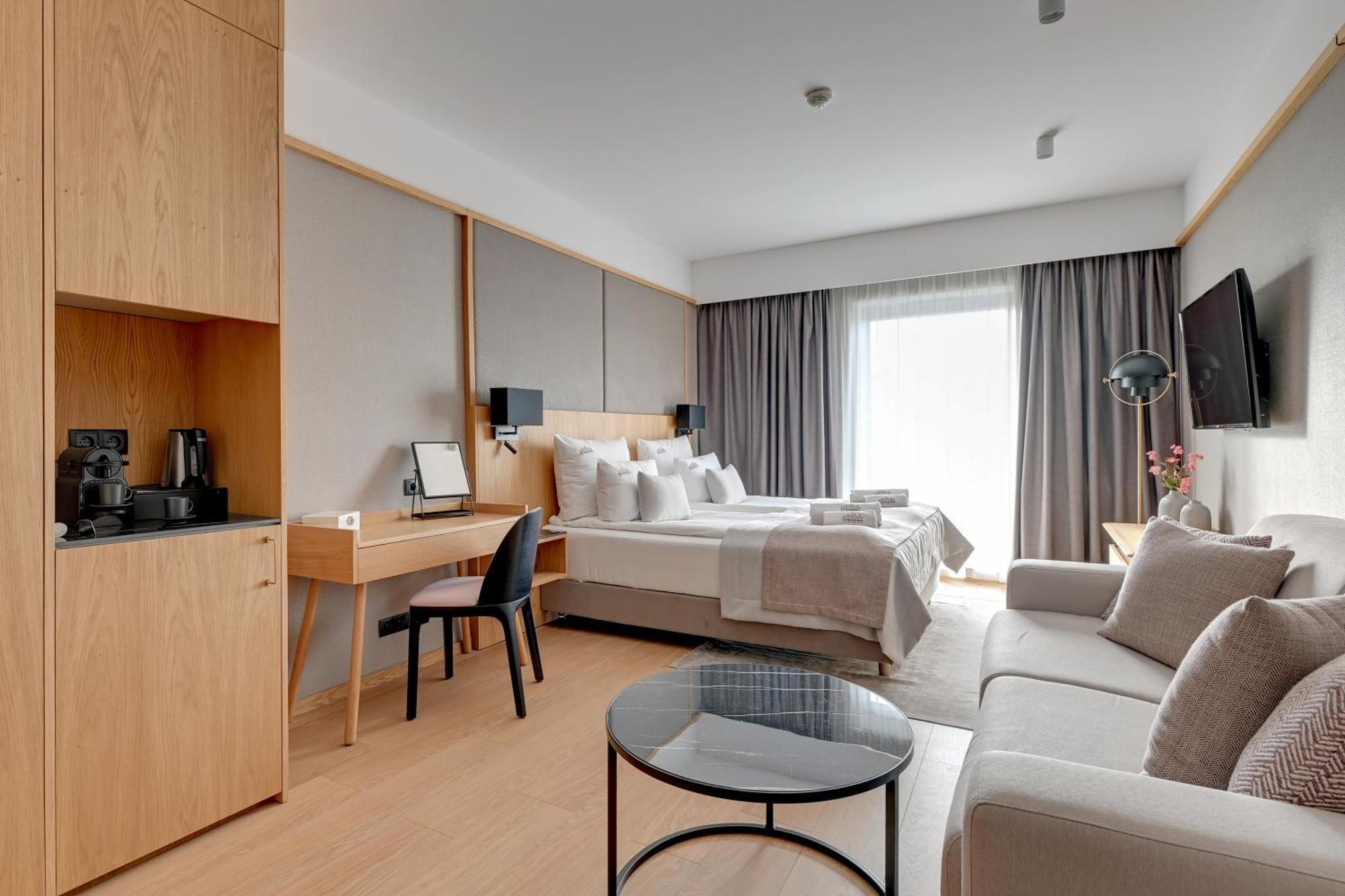 Deo Plaza Riverside & Radisson Spa By Downtown Apartments Gdańsk Værelse billede