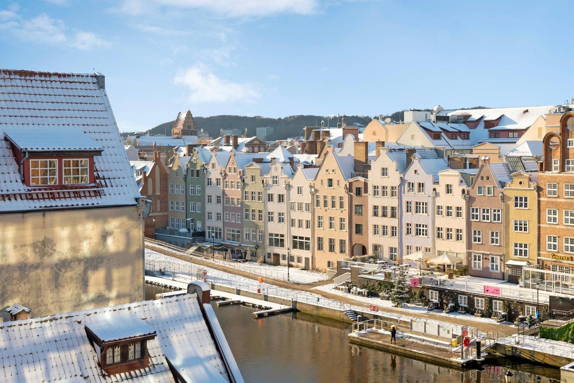 Deo Plaza Riverside & Radisson Spa By Downtown Apartments Gdańsk Eksteriør billede