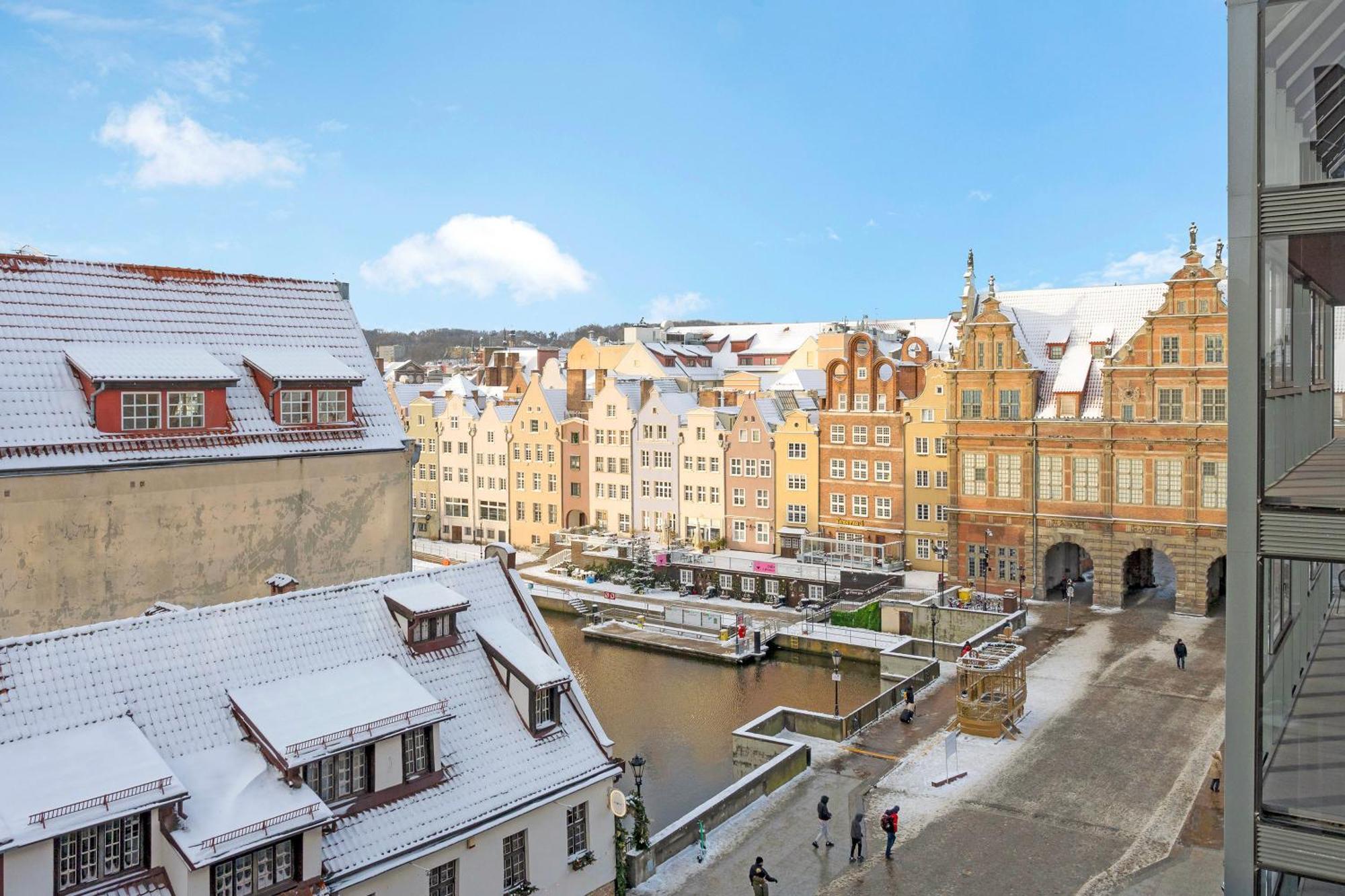 Deo Plaza Riverside & Radisson Spa By Downtown Apartments Gdańsk Eksteriør billede