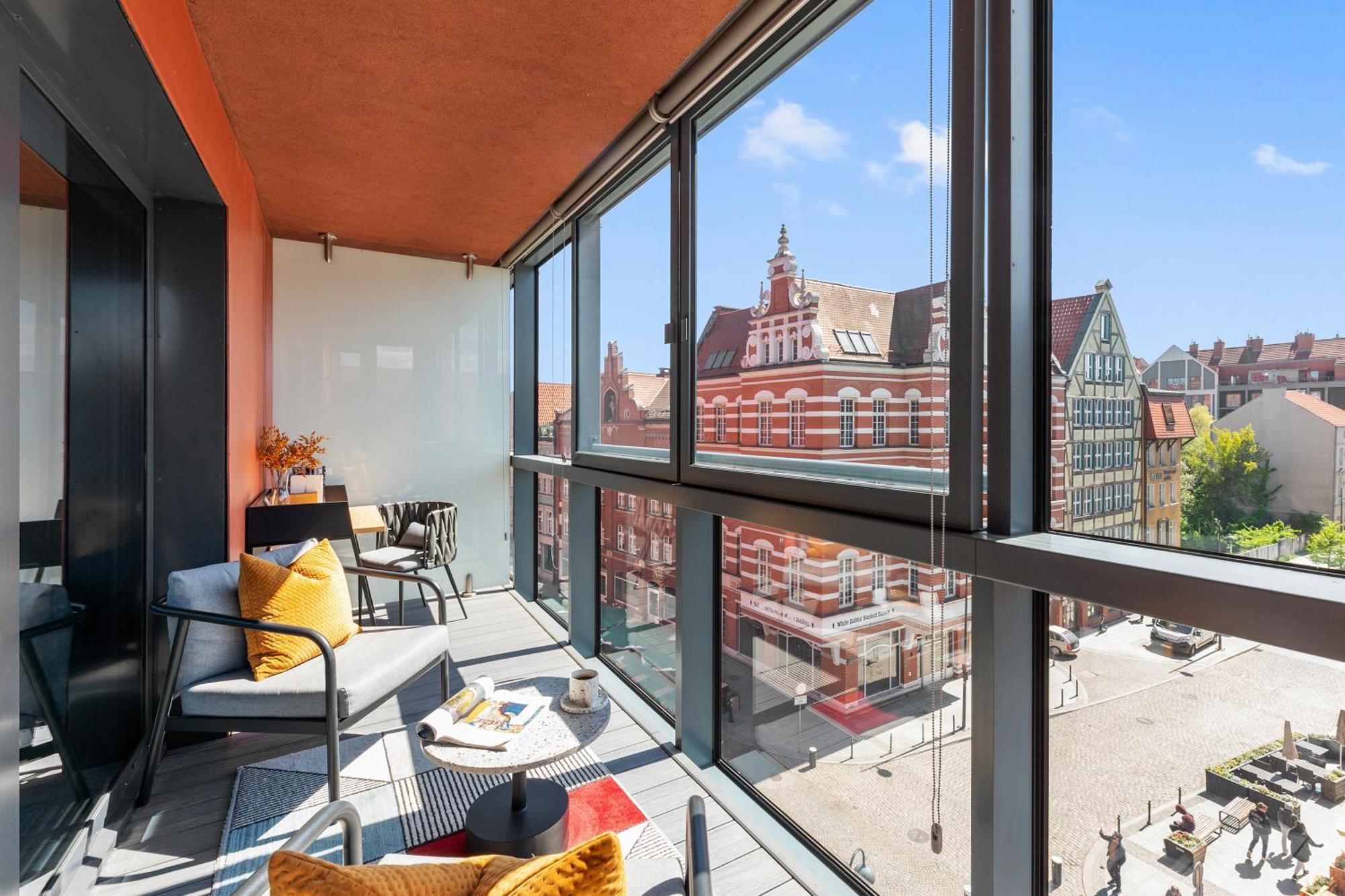 Deo Plaza Riverside & Radisson Spa By Downtown Apartments Gdańsk Eksteriør billede