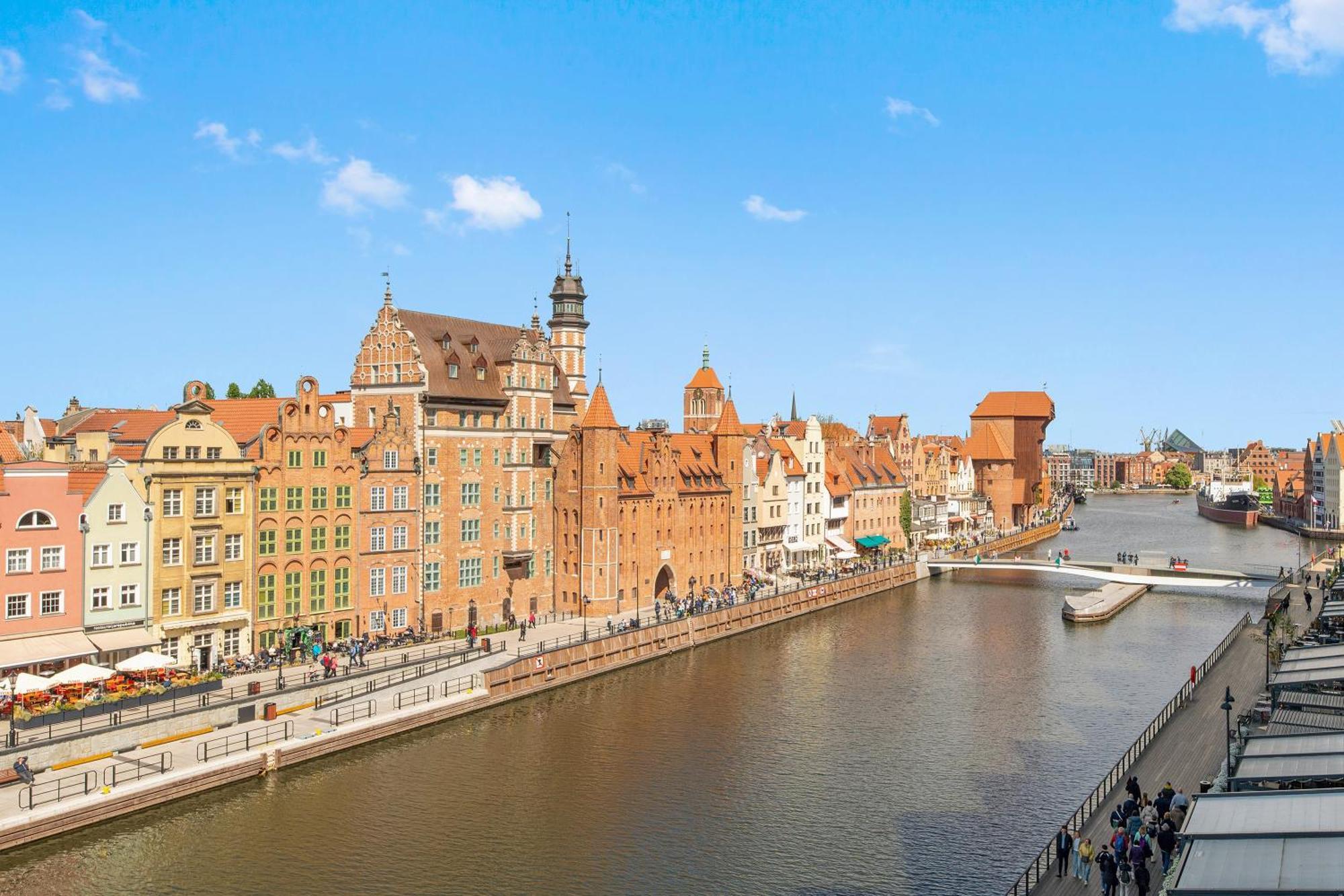 Deo Plaza Riverside & Radisson Spa By Downtown Apartments Gdańsk Værelse billede