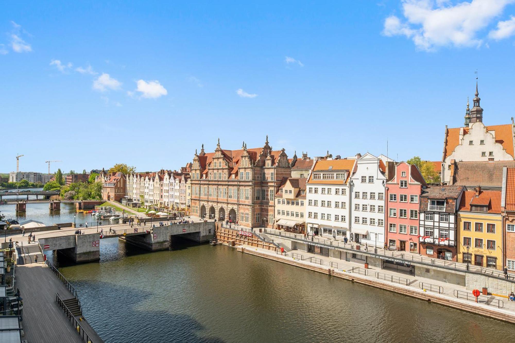 Deo Plaza Riverside & Radisson Spa By Downtown Apartments Gdańsk Værelse billede