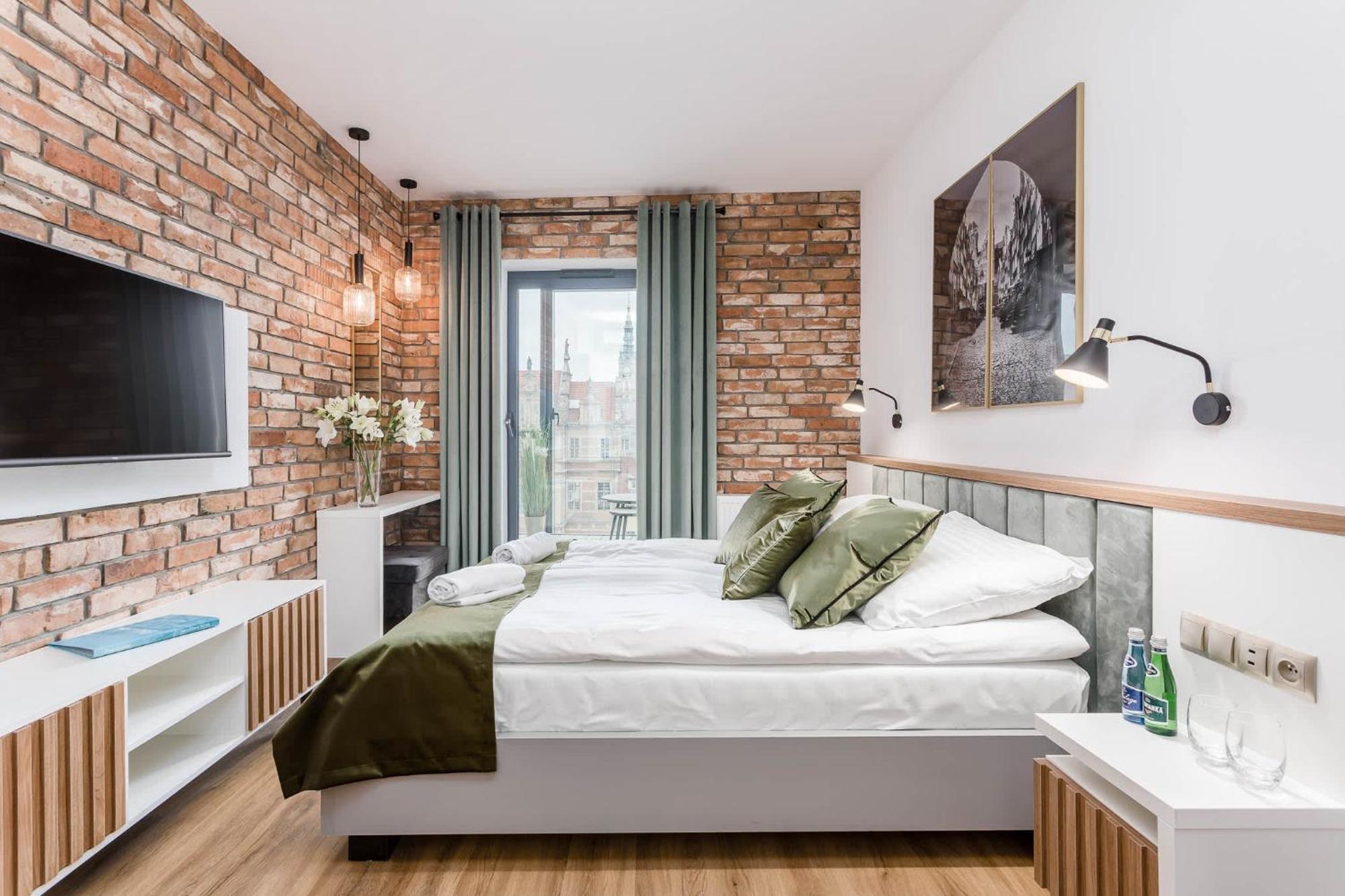 Deo Plaza Riverside & Radisson Spa By Downtown Apartments Gdańsk Eksteriør billede